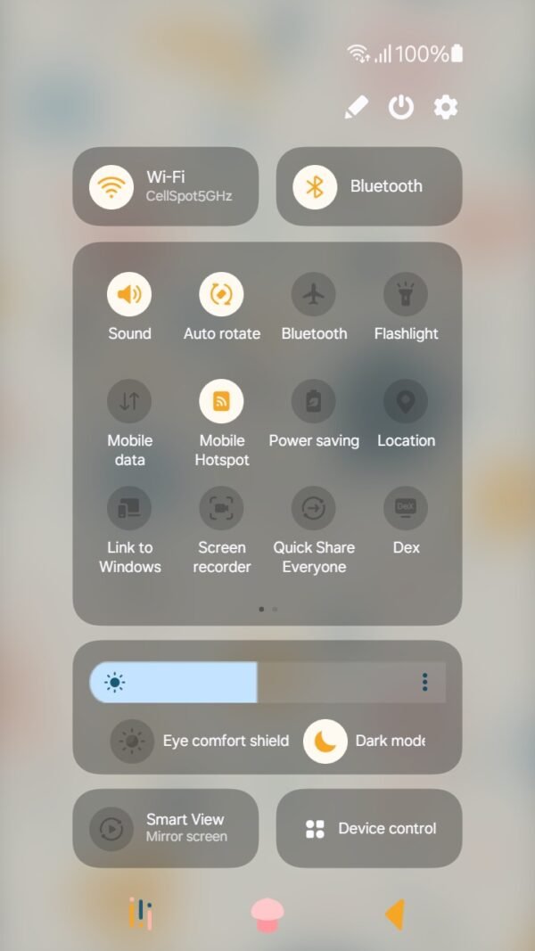 Samsung Themes: [Sim] Playful Pattern ~ Premium Theme cute shapes with happy and sad faces scattered around screen shot 4