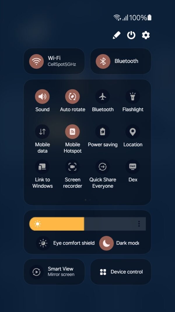 Samsung Themes: ❤️Mun❤️ Moonlit Rooftop ~❤️ Premium Theme two cats gaze out a rooftop window under a glowing crescent moon screen shot 4