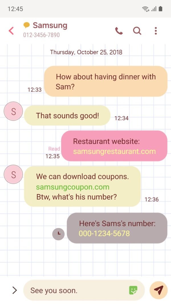Samsung Themes: ❤️Mun❤️ Duck Stroll ~❤️ Premium Theme cheerful duck in a bonnet walking across layered pastel paper with doodles screen shot 3