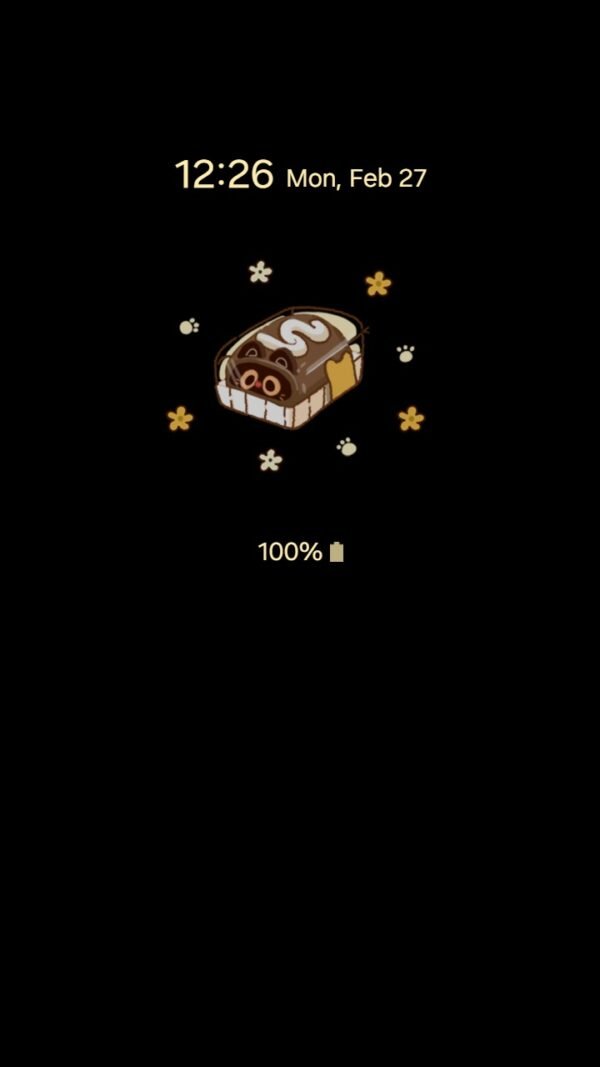 Samsung Themes: [Sim] Coffee Cat ~ Premium Theme a cute barista cat serves coffee and pastries in a cozy cafe scene screen shot 6
