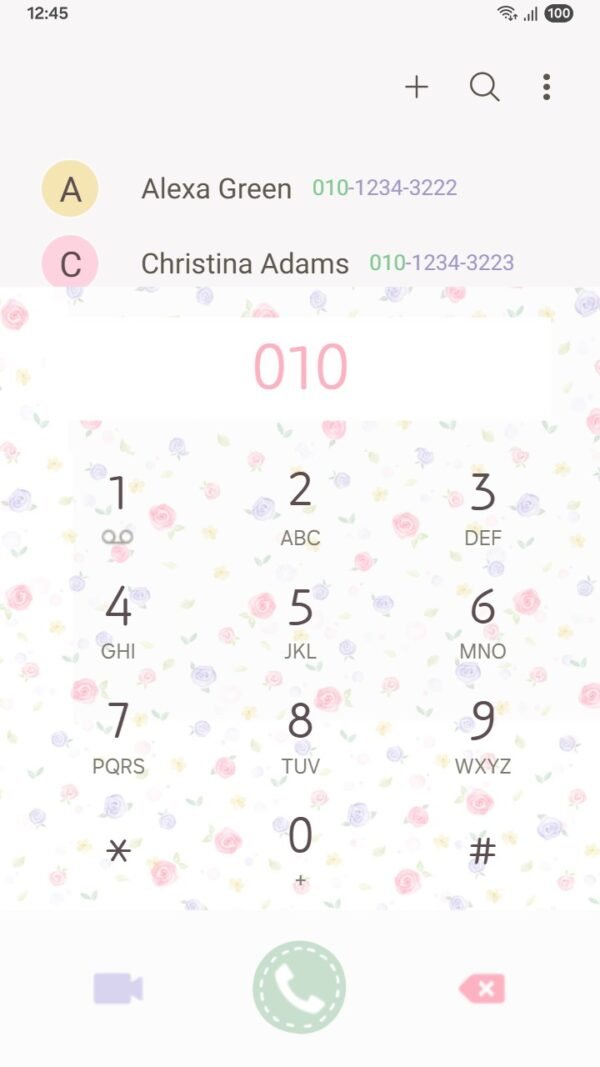 Samsung Themes: ❤️Mun❤️ Floral Dream Theme ~❤️ Premium Theme delicate roses for a soft, feminine look screen shot 2