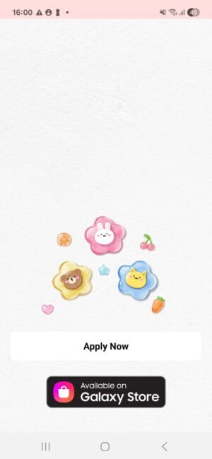 KakaoTalk Themes: Glassy Petals screen shot 0