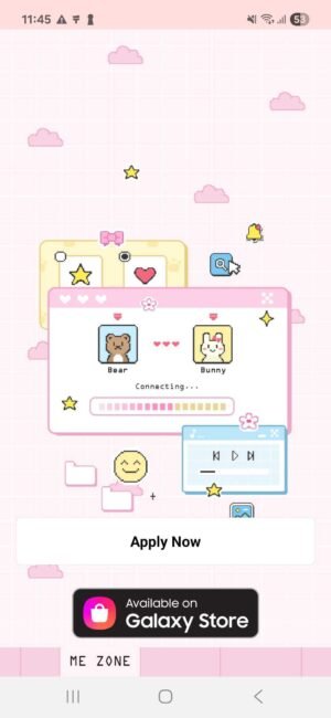 KakaoTalk Themes: Pixel Love Chat screen shot 0