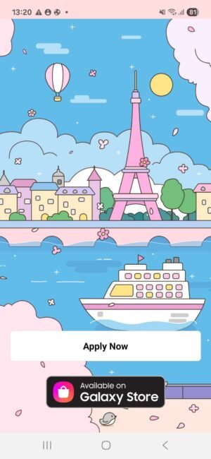 KakaoTalk Themes: Paris in Bloom screen shot 0