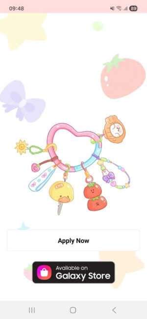 KakaoTalk Themes: Charming Keychain screen shot 0