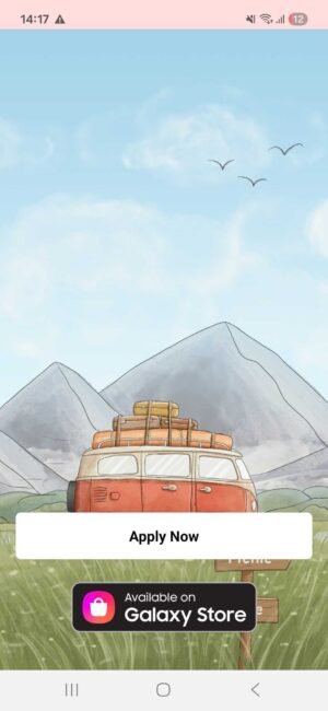 KakaoTalk Themes: Camping Trip screen shot 0