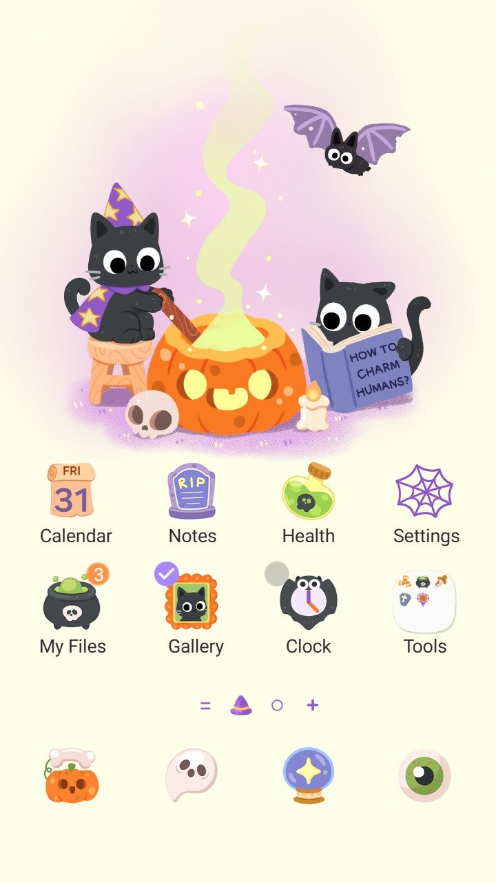 Cute Cat Magic Theme