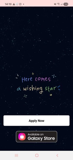 KakaoTalk Themes: Wishing Star screen shot 0