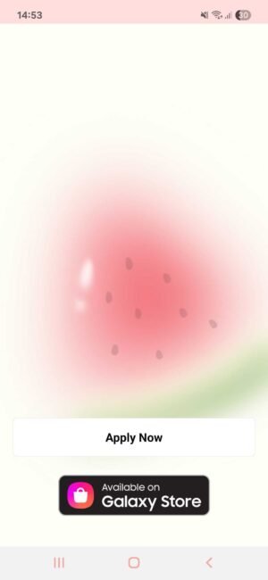 KakaoTalk Themes: Succulent Watermelon screen shot 0