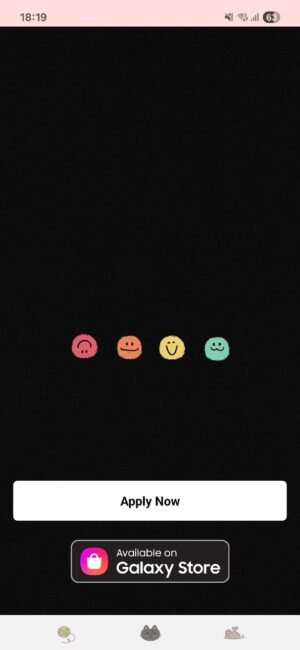 KakaoTalk Themes: Cute Emoji screen shot 0