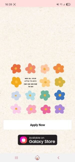 KakaoTalk Themes: Cheerful Blooms screen shot 0