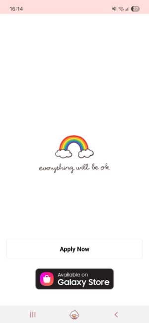 KakaoTalk Themes: Soft Rainbow Hope screen shot 0