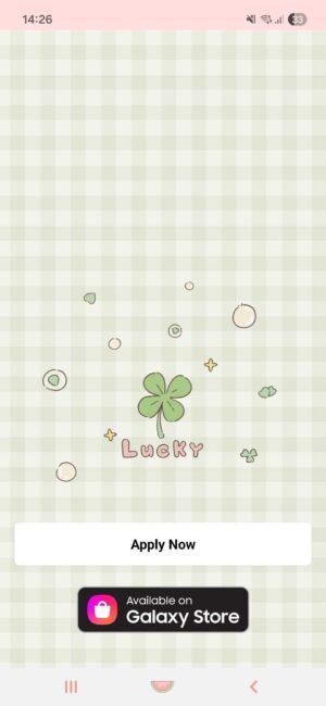 KakaoTalk Themes: Clover Checkered screen shot 0