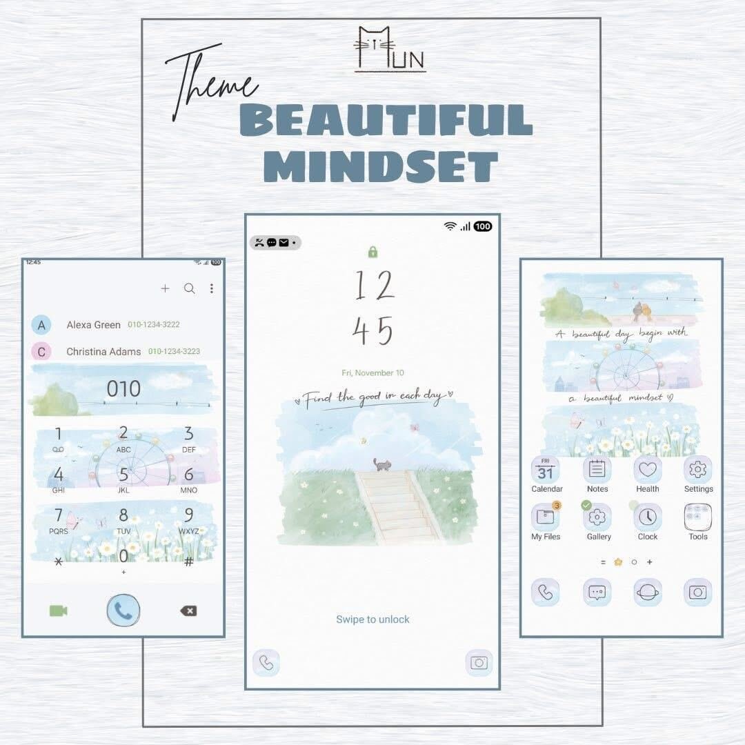 Beautiful Mindset Theme screenshot