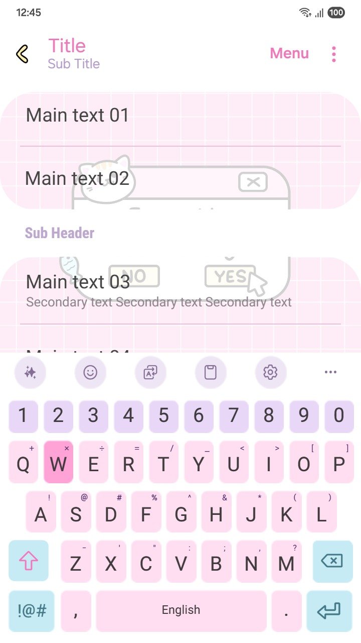 ❤️Mun❤️ Little Reminder ~❤️ Premium Theme a cute cat pop-up reminds you to enjoy life’s tiny moments