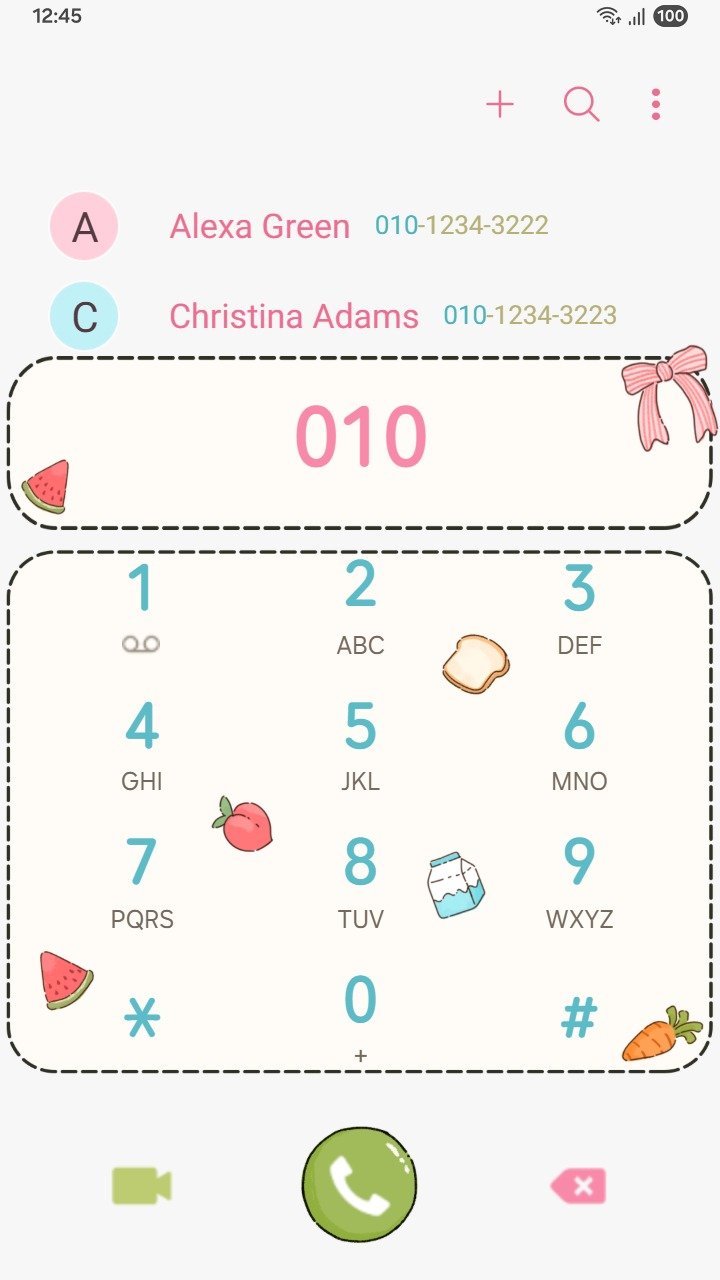 ❤️Mun❤️ Positive Message ~❤️ Premium Theme cute handwritten quote with snacks reminding you to keep moving forward