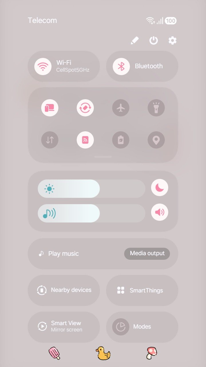 ❤️Mun❤️ Positive Message ~❤️ Premium Theme cute handwritten quote with snacks reminding you to keep moving forward