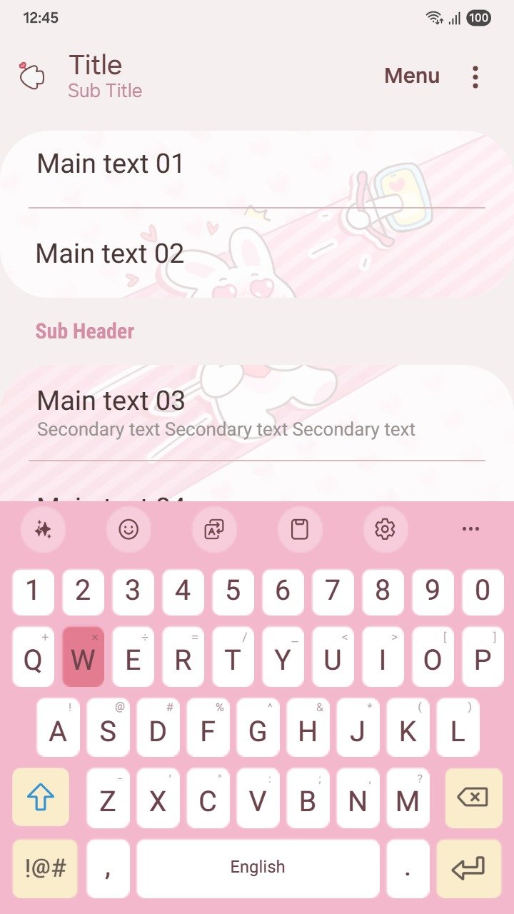 ❤️Mun❤️ Cupid Bunny ~❤️ Premium Theme a cute bunny spreading sweet love