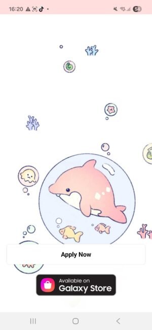 KakaoTalk Themes: Baby Orca screen shot 0