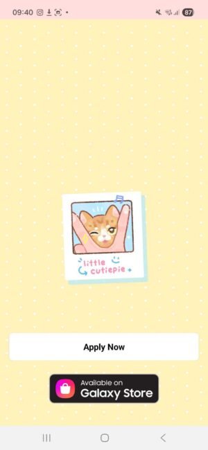 KakaoTalk Themes: Little Cutiepie Kitty screen shot 0