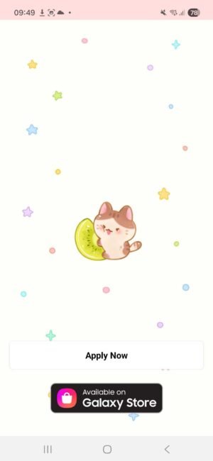 KakaoTalk Themes: Cute Dessert Cat screen shot 0