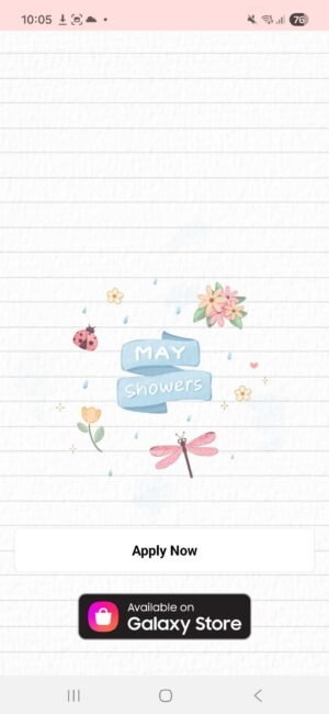 KakaoTalk Themes: May Showers screen shot 0