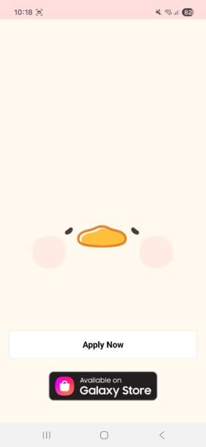 KakaoTalk Themes: Duck Face screen shot 0