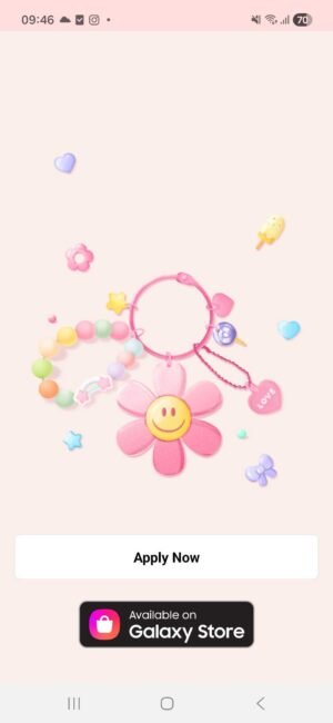 KakaoTalk Themes: Smiley Keychain screen shot 0