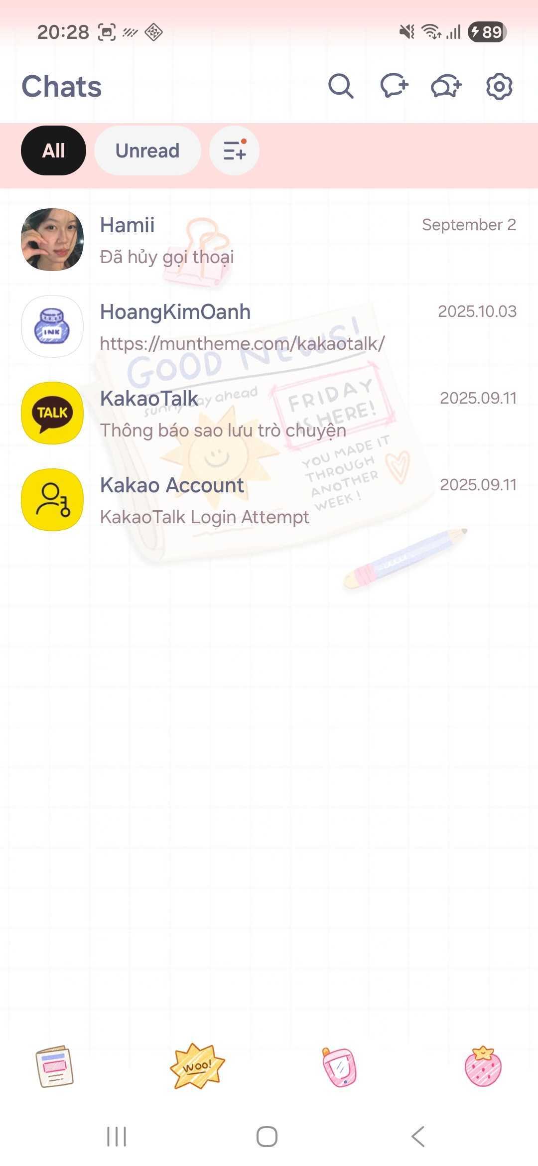 KakaoTalk Themes: Good News screen shot 3