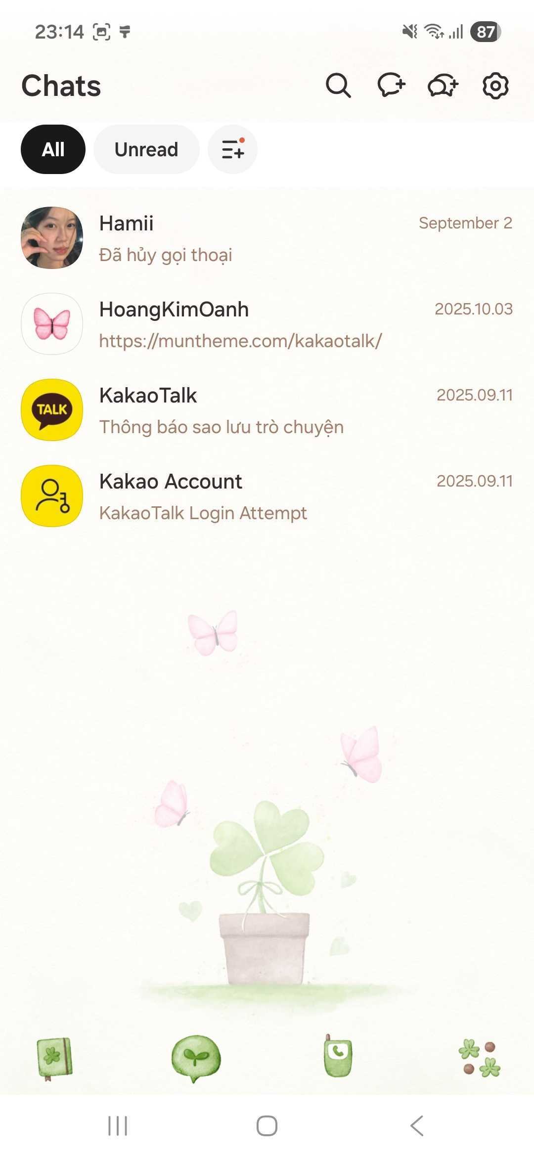 KakaoTalk Themes: 01/13/2026 screen shot 3