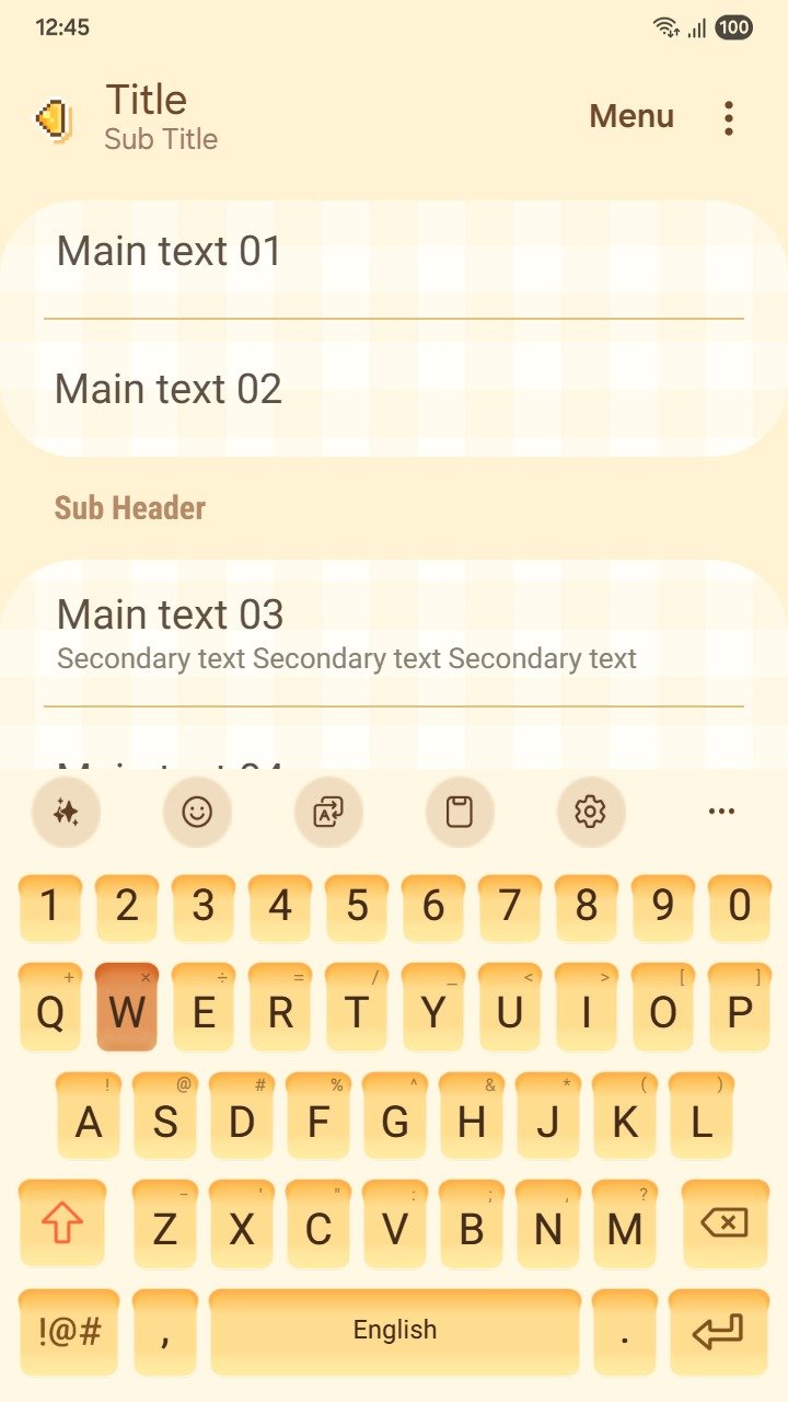 Samsung Themes: ❤️Mun❤️ Sweet Pixel Bakery ~❤️ Premium Theme See cute pixel art breads and lovely sweet cakes screen shot 5