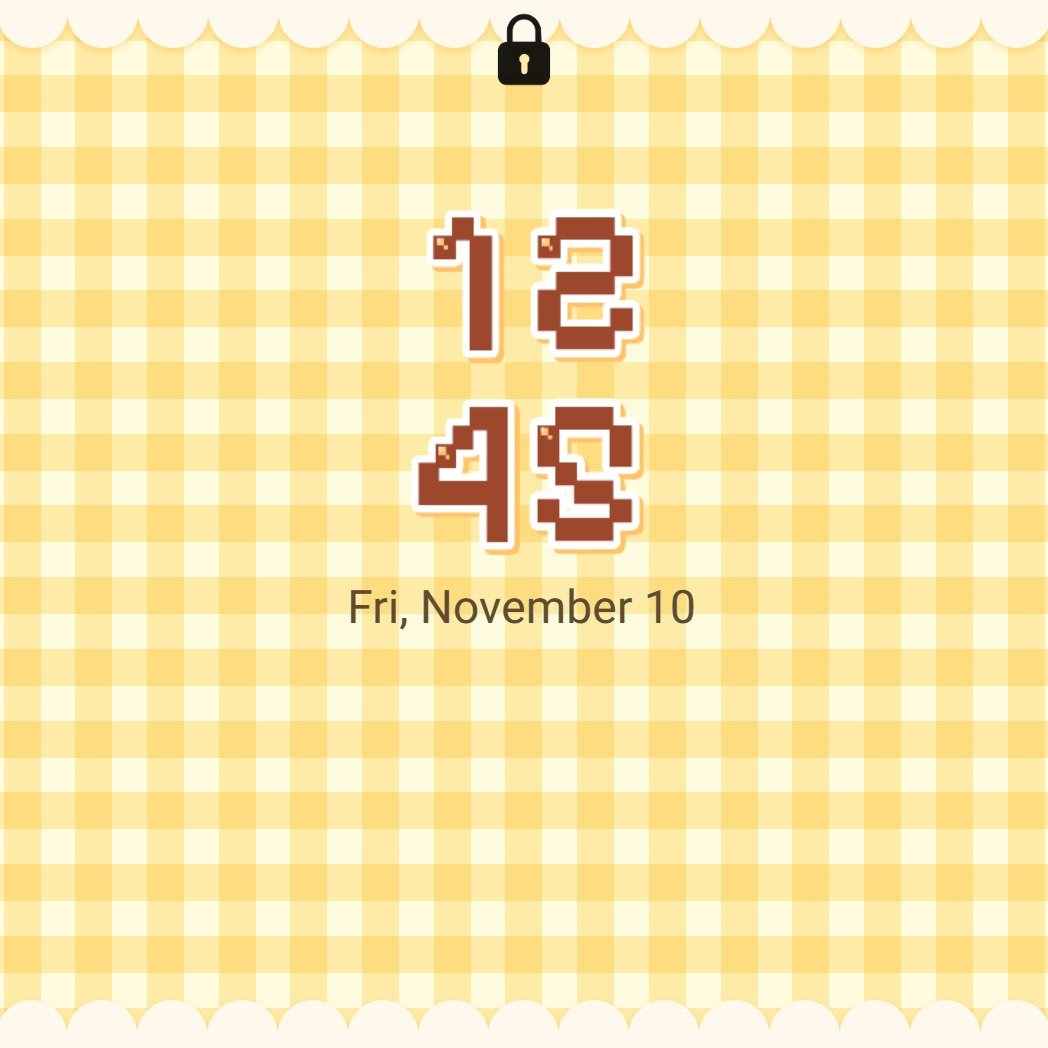 Samsung Themes: ❤️Mun❤️ Sweet Pixel Bakery ~❤️ Premium Theme See cute pixel art breads and lovely sweet cakes screen shot 7