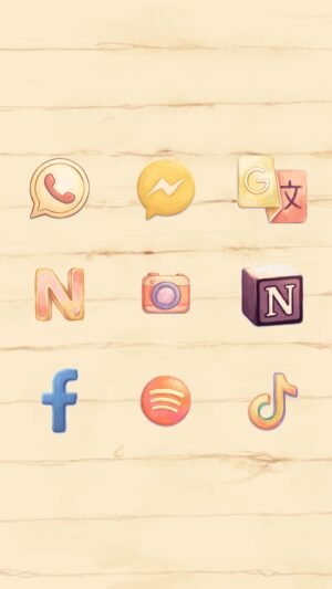 Sunflower Love Letter custom icons for WhatsApp, Messenger, Google Translate, Netflix, Instagram, Notion, Facebook, Spotify and TikTok – screenshot 1