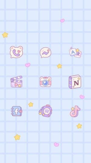 Chasing Little Dreams custom icons for WhatsApp, Messenger, Google Translate, Netflix, Instagram, Notion, Facebook, Spotify and TikTok – screenshot 1