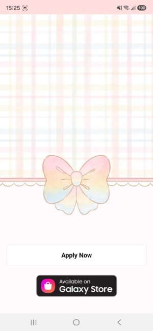 Pastel Coquette Ribbon KakaoTalk theme for Android – screenshot 1