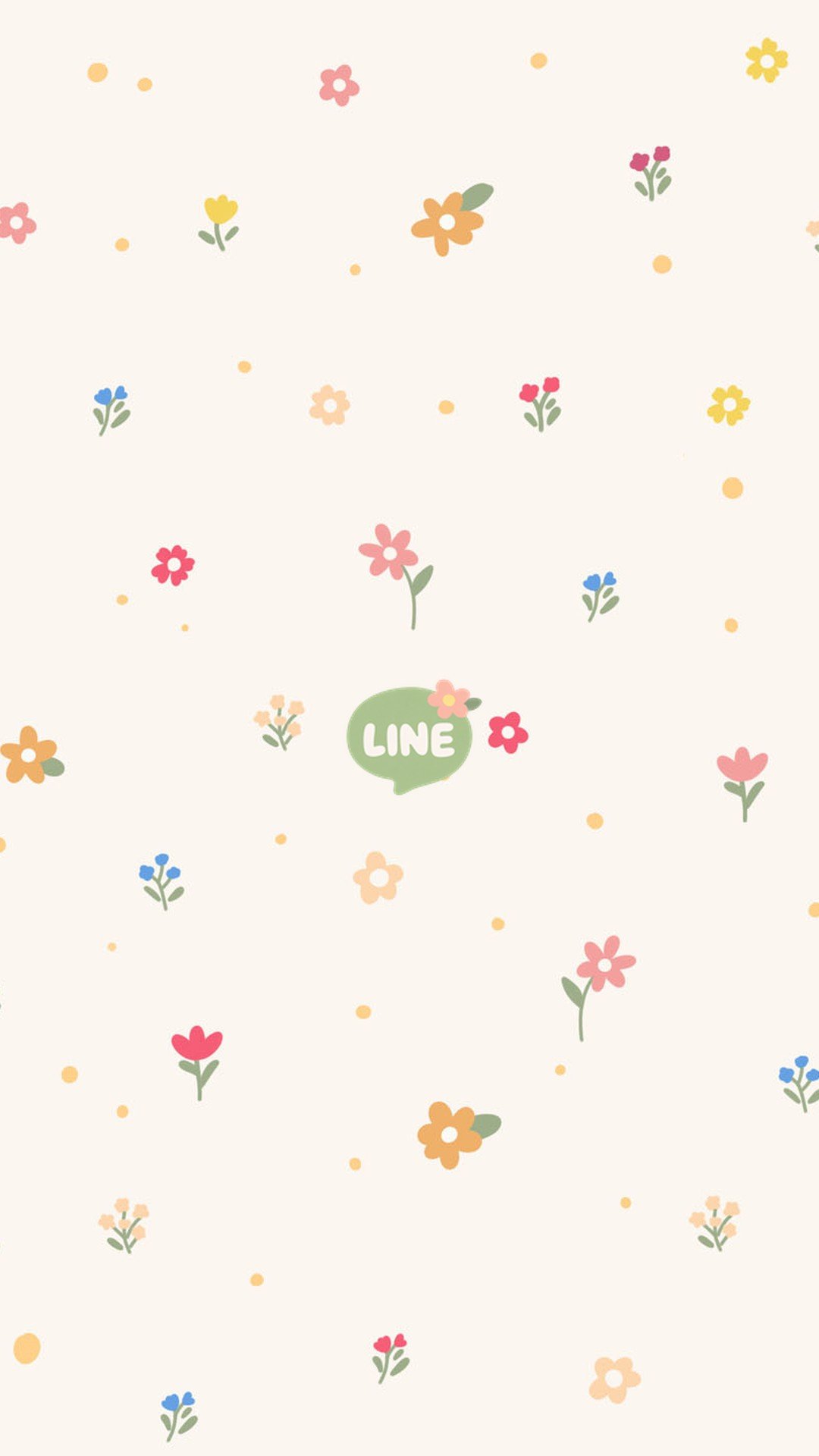 Pastel Tiny Flowers custom icons for LINE – screenshot 4
