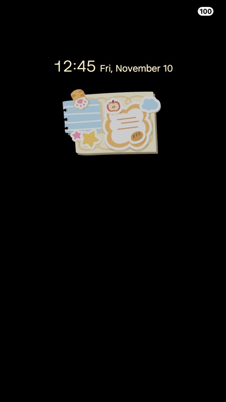 Samsung Themes: ❤️Mun❤️ Pastel Journal ~❤️ Premium Theme a sweet pastel notebook filled with cute doodles screen shot 6