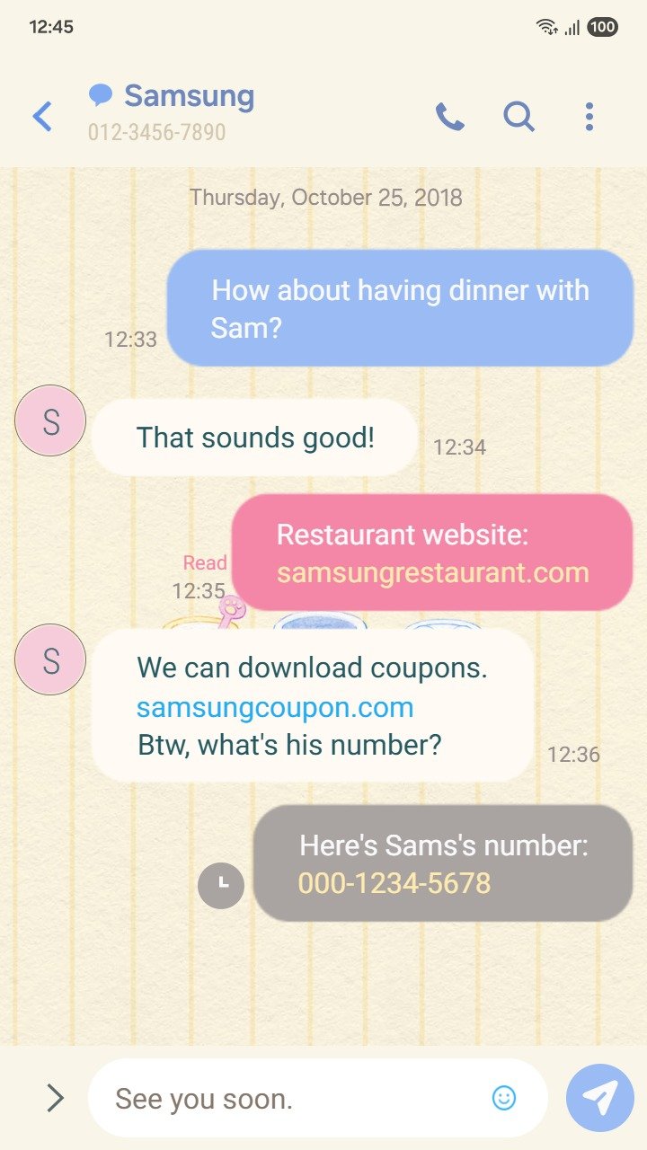 Samsung Themes: ❤️Mun❤️ Sweet Animal Mugs ~❤️ Premium Theme see cute animal cups on a soft yellow background screen shot 3
