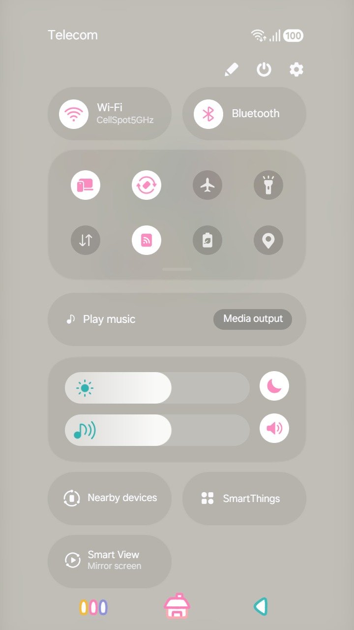 Samsung Themes: ❤️Mun❤️ Good Vibes Only ~❤️ Premium Theme brighten your day with sweet, uplifting pastel quote wallpapers screen shot 4
