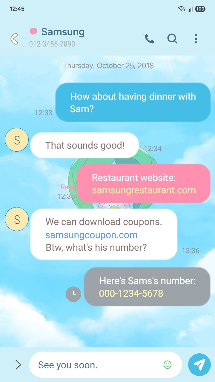 Samsung Themes: ❤️Mun❤️ Flying Sky Duck ~❤️ Premium Theme about a sweet duck flying in the blue sky screen shot 3