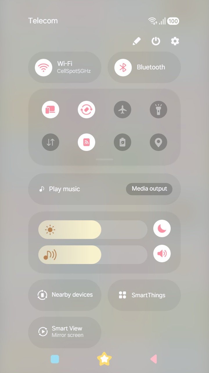 Samsung Themes: ❤️Mun❤️ Sweet Pastel Patchwork ~❤️ Premium Theme with beautiful, light pastel pattern on your screen screen shot 4
