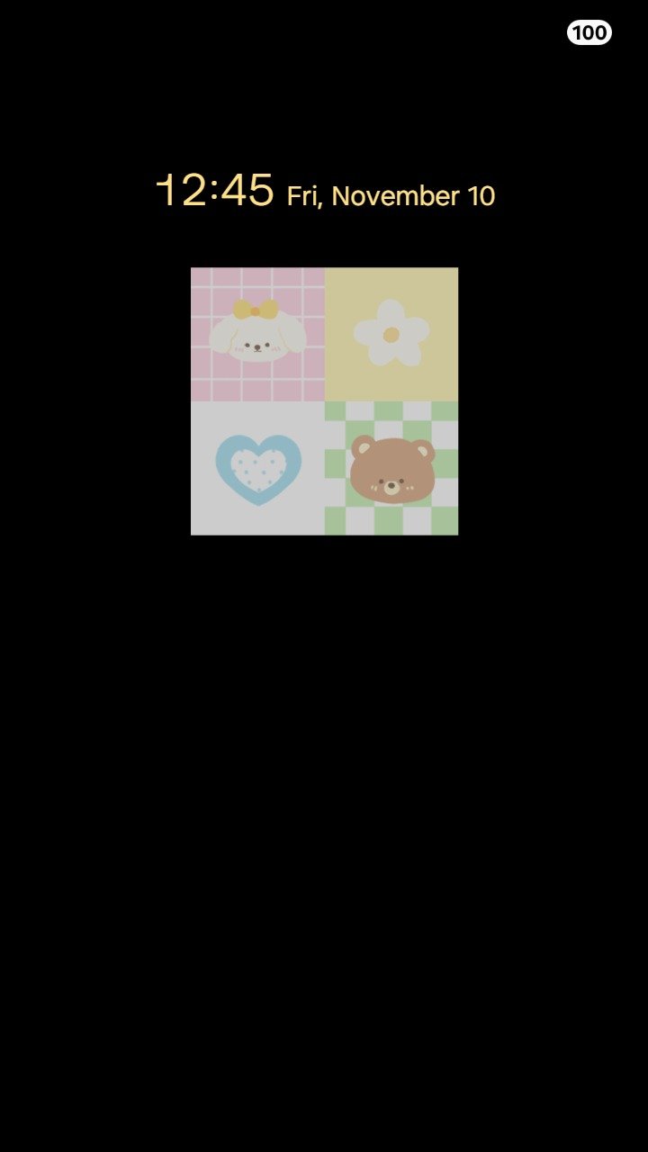 Samsung Themes: ❤️Mun❤️ Sweet Pastel Patchwork ~❤️ Premium Theme with beautiful, light pastel pattern on your screen screen shot 6