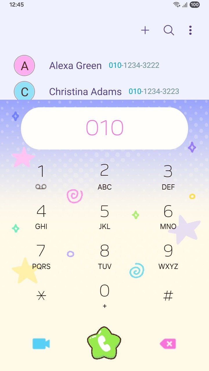 Samsung Themes: ❤️Mun❤️ Cute Alien Cow ~❤️ Premium Theme cute alien abducted a funny cow for your screen screen shot 2