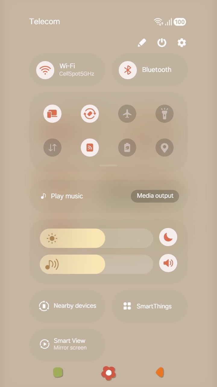 Samsung Themes: ❤️Mun❤️ Peaceful And Happy ~❤️ Premium Theme cozy, hand drawn nature illustrations to calm your screen screen shot 4