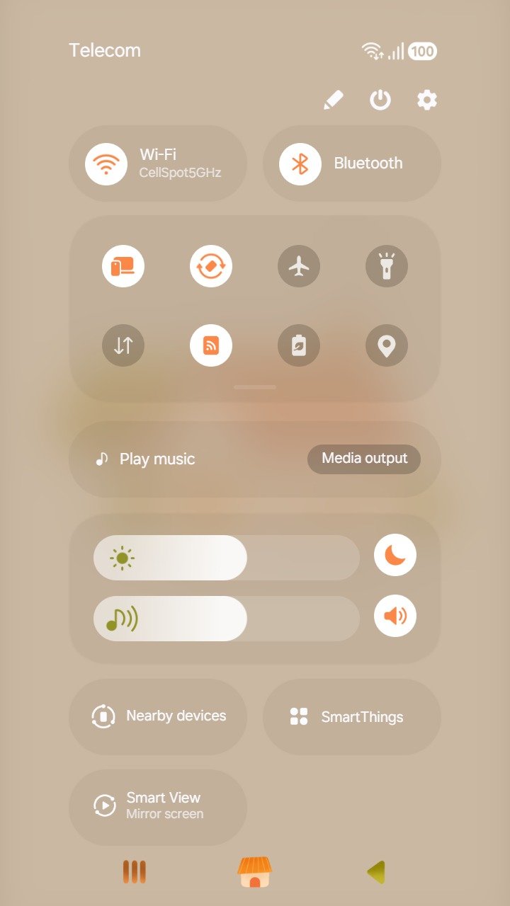Samsung Themes: ❤️Mun❤️ Home Sweet Home ~❤️ Premium Theme see a cozy, warm cottage on your screen daily screen shot 4